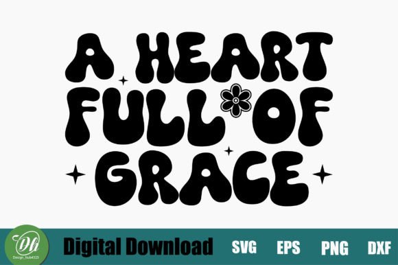A Heart Full of Grace Retro Svg Design Review