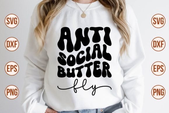 Anti Social Butterfly Retro SVG: A Designer’s Review