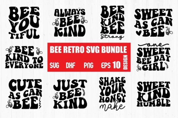 Bee Retro SVG Bundle Review