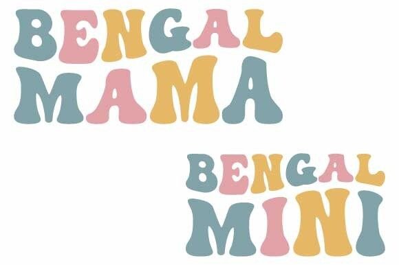Bengal Mama Mini Mothers Day Retro Svg Review