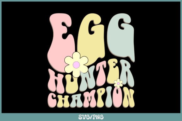 Egg Hunter Champion Retro SVG Design Review