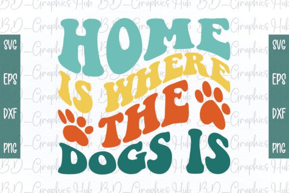 Home is Where the Dogs Retro SVG Review