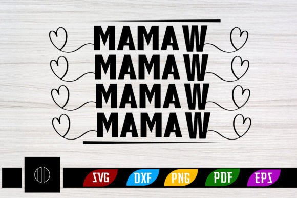 Mamaw Heart Retro Svg Design Review