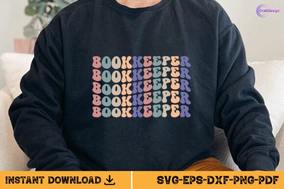 Retro Bookkeeper Gift SVG Review