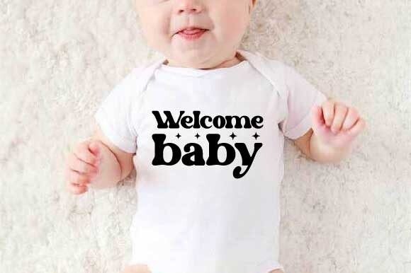 Welcome Baby Retro SVG Review