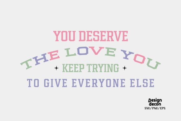 You Deserve the Love Retro Svg Review